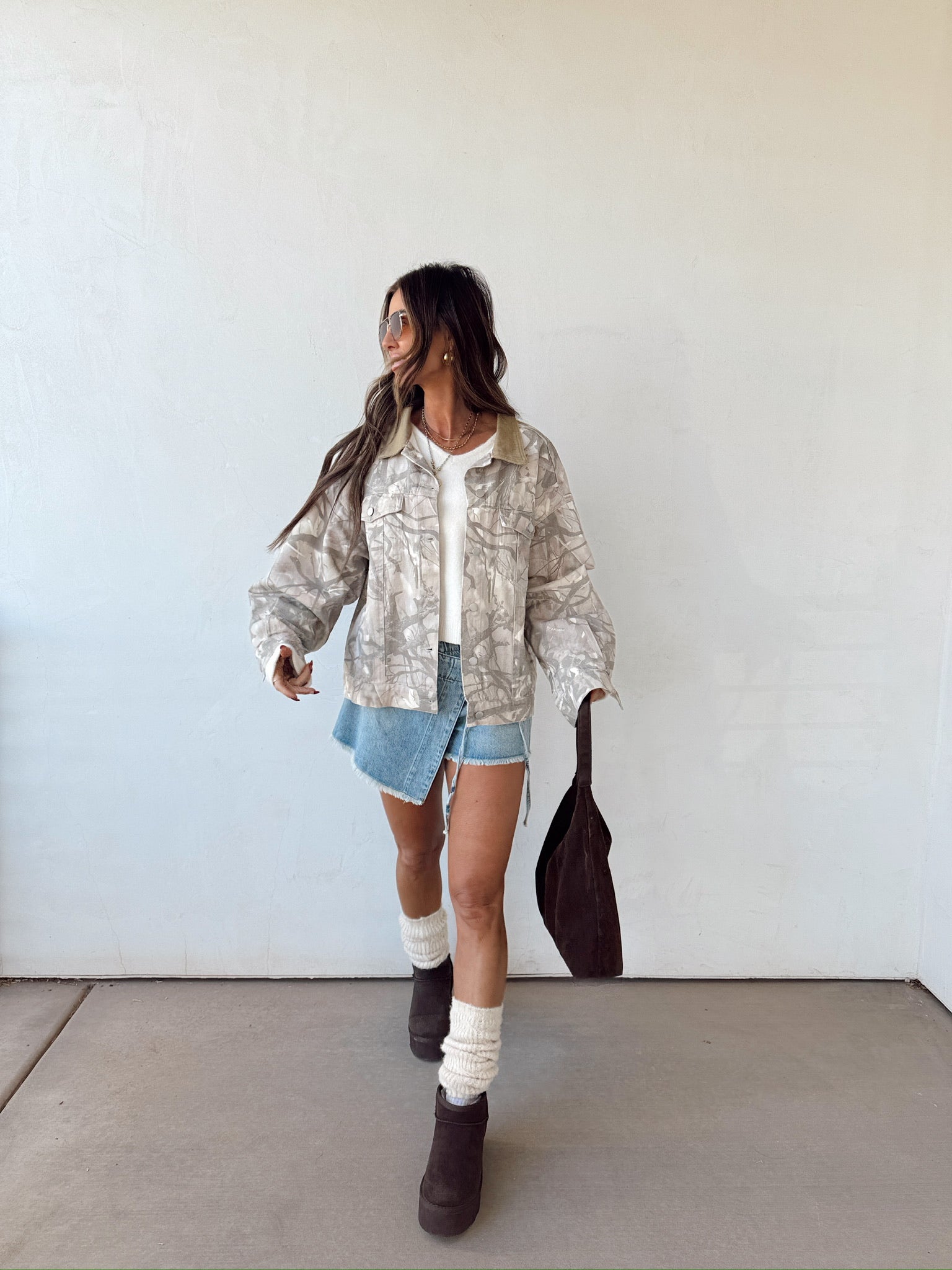 Corrie Denim Skort
