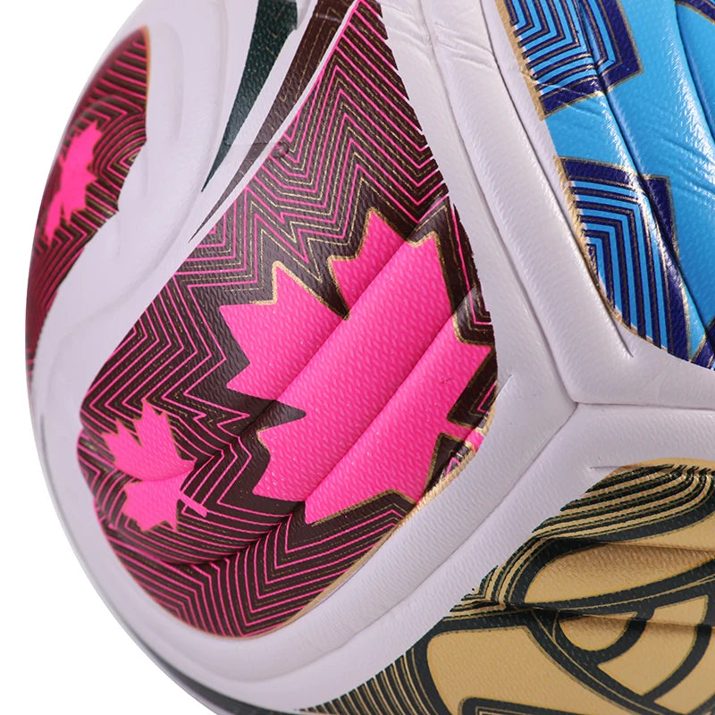 2026 High Quality Soccer Ball Official Size 5 PU Material Seamless Wear Resistant Match Training Football Futbol Voetbal Bola