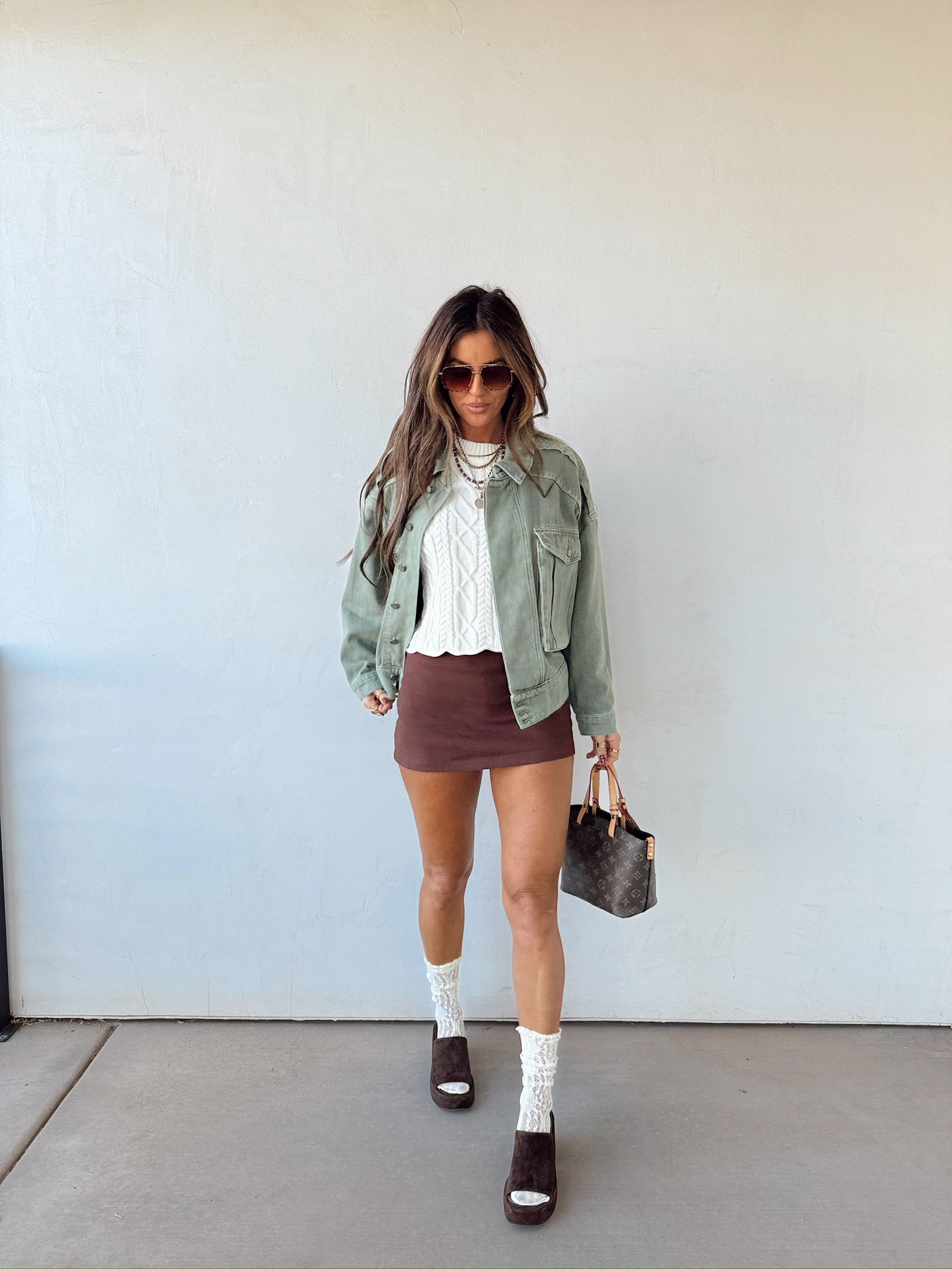 Sweet As Chocolate Skirt