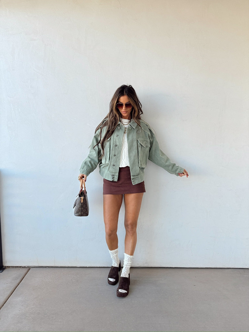 Sweet As Chocolate Skirt
