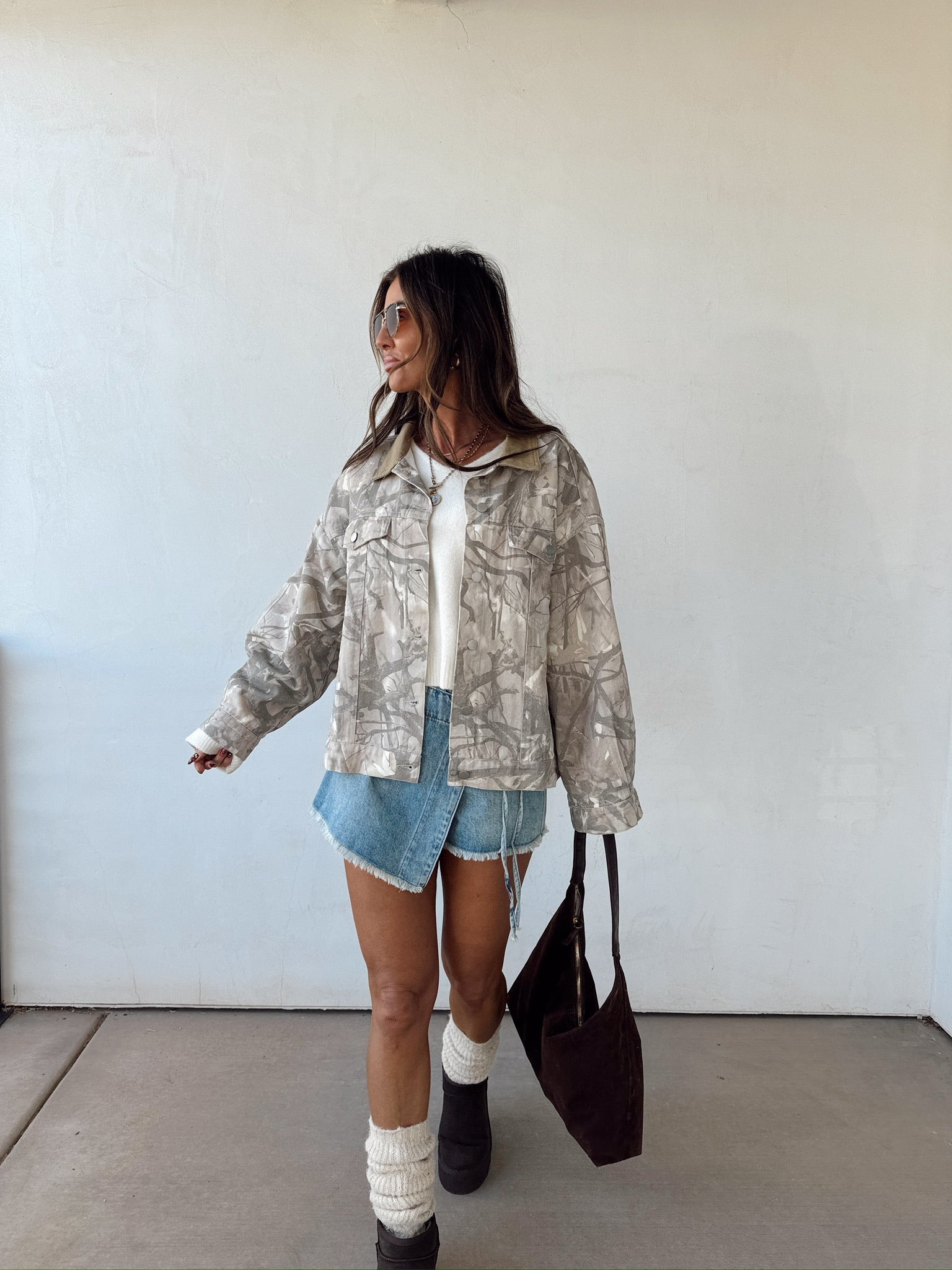 Corrie Denim Skort