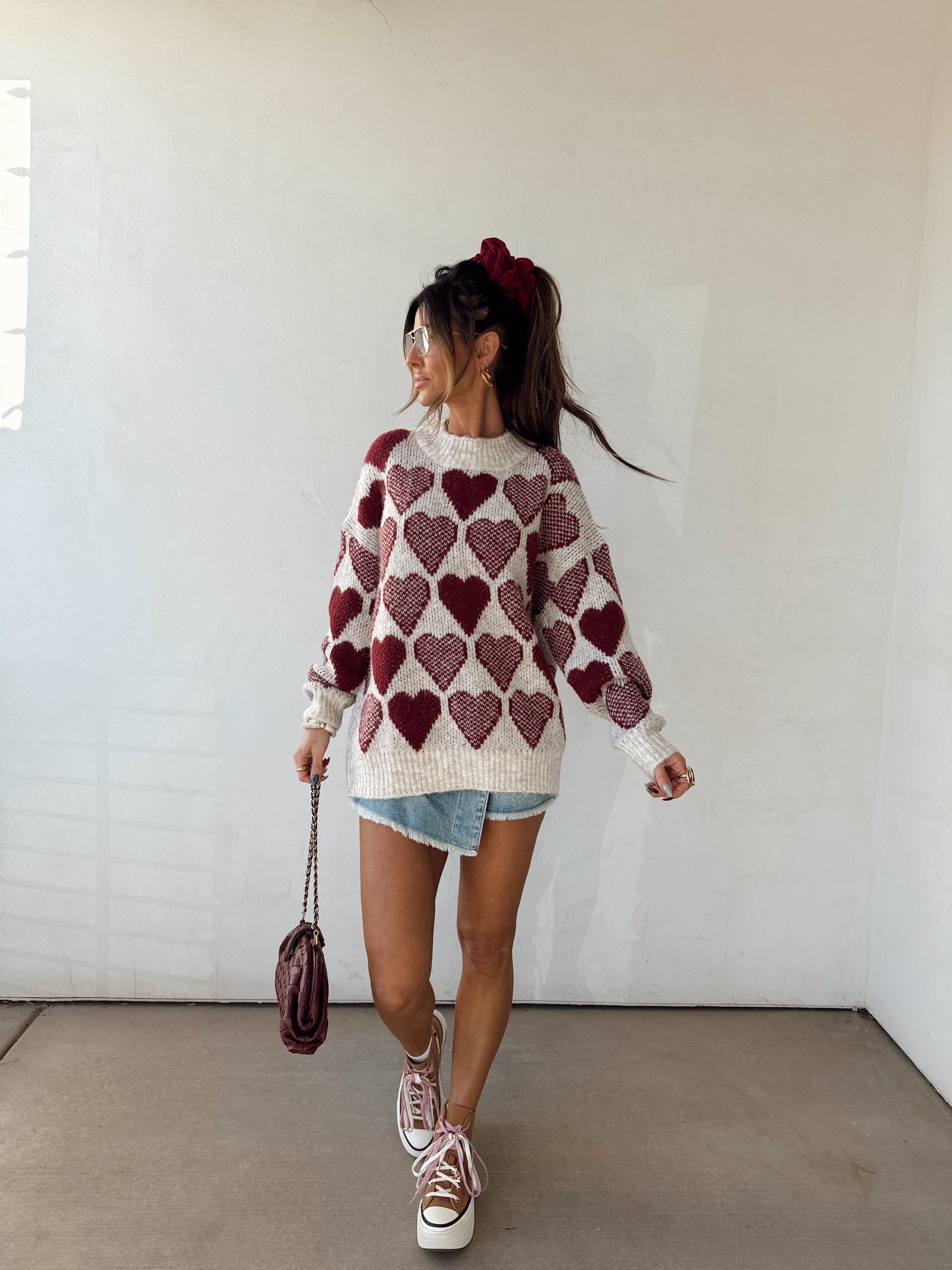 Corrie Denim Skort