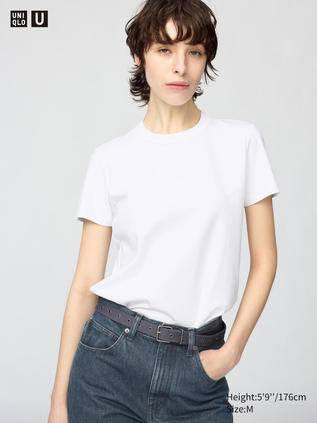 Crew Neck T-Shirt - DARK GRAY